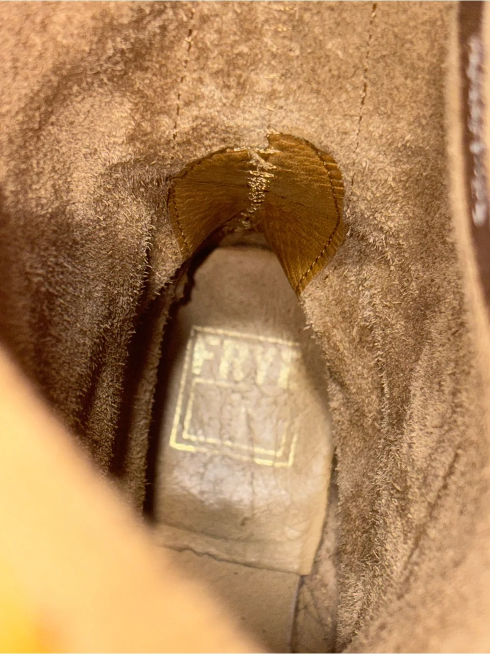 Frye Veronica Slouch Boots in Camel MSRP $399